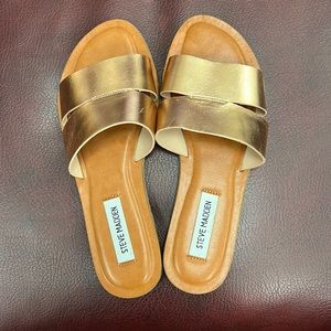 Steve Madden Rose Gold Sandals